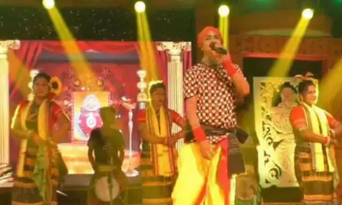 बोलांगीर की लोक विरासत का Kantabanji महोत्सव में प्रदर्शन