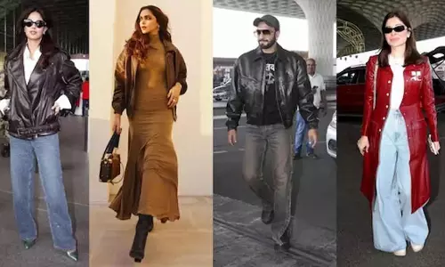 विंटर फैशन में Leather जैकेट का जलवा, सेलिब्रिटीज़ कर रहे हैं स्टाइल स्टेटमेंट सेट विंटर फैशन में Leather जैकेट का जलवा, सेलिब्रिटीज़ कर रहे हैं स्टाइल स्टेटमेंट सेट