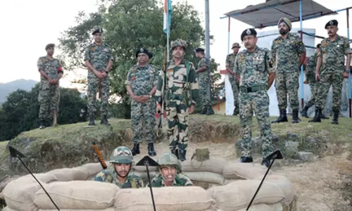 BSF ने भारत-बांग्लादेश सीमा पर निगरानी बढ़ाई