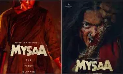 हाथ में हथियार और खून से सने कपड़े, Rashmika Mandanna ने मैसा के नए पोस्टर से मचाया तहलका हाथ में हथियार और खून से सने कपड़े, Rashmika Mandanna ने मैसा के नए पोस्टर से मचाया तहलका