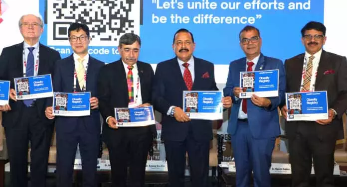 Dr. Jitendra ने अंतर्राष्ट्रीय मोटापे सम्मेलन का उद्घाटन किया Dr. Jitendra ने अंतर्राष्ट्रीय मोटापे सम्मेलन का उद्घाटन किया