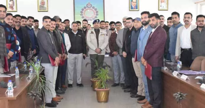 SKPA उधमपुर में साइबर, क्रिप्टोकरेंसी ट्रेनिंग के लिए विदाई समारोह आयोजित किया गया SKPA उधमपुर में साइबर, क्रिप्टोकरेंसी ट्रेनिंग के लिए विदाई समारोह आयोजित किया गया
