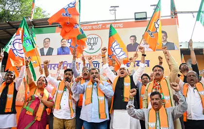 महाराष्ट्र चुनाव: विकास के एजेंडे को जनसमर्थन—BJP महाराष्ट्र चुनाव: विकास के एजेंडे को जनसमर्थन—BJP