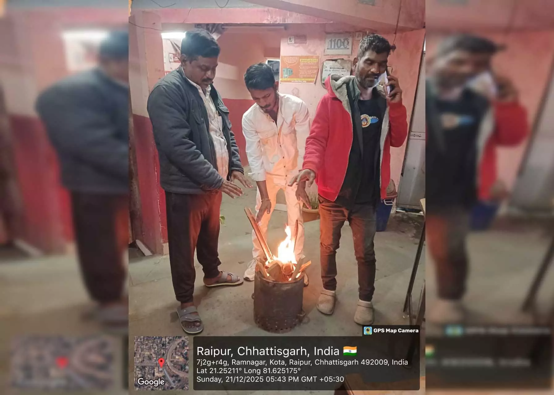 लोगों को शीतलहर से सुरक्षा देने रायपुर नगर निगम ने उठाया ये कदम लोगों को शीतलहर से सुरक्षा देने रायपुर नगर निगम ने उठाया ये कदम