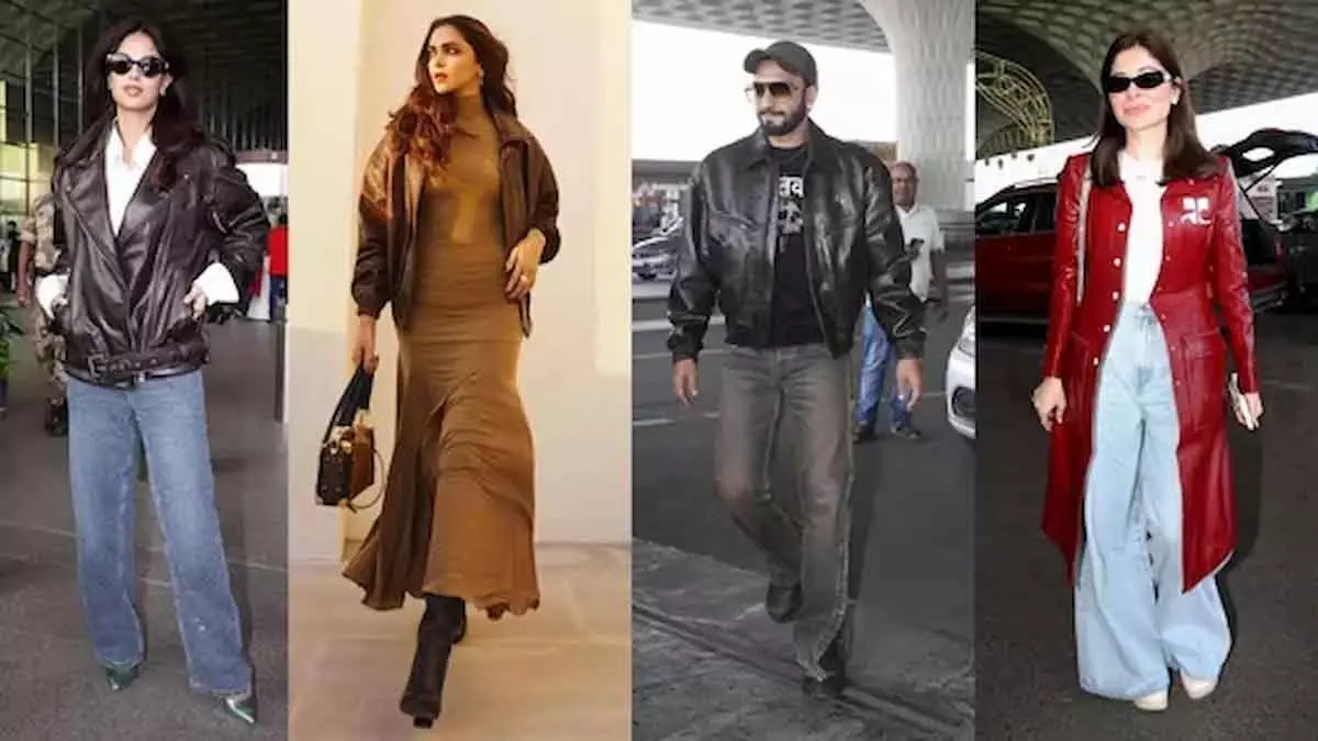 विंटर फैशन में Leather जैकेट का जलवा, सेलिब्रिटीज़ कर रहे हैं स्टाइल स्टेटमेंट सेट विंटर फैशन में Leather जैकेट का जलवा, सेलिब्रिटीज़ कर रहे हैं स्टाइल स्टेटमेंट सेट