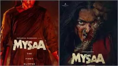 हाथ में हथियार और खून से सने कपड़े, Rashmika Mandanna ने मैसा के नए पोस्टर से मचाया तहलका हाथ में हथियार और खून से सने कपड़े, Rashmika Mandanna ने मैसा के नए पोस्टर से मचाया तहलका
