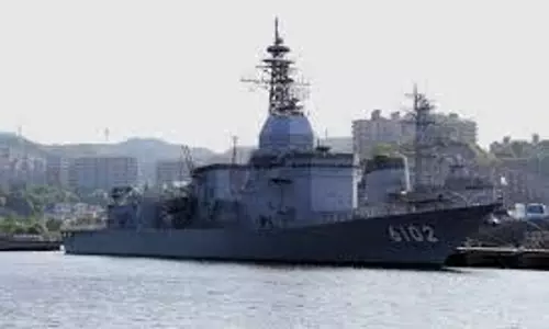 Japan: युद्धपोत पर तैनात की 100 किलोवाट की लेजर बंदूक Japan: युद्धपोत पर तैनात की 100 किलोवाट की लेजर बंदूक