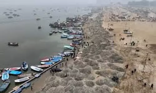 Prayagraj: ग्रामीणों की आजीविका में माघ मेला 2026 का अहम योगदान Prayagraj: ग्रामीणों की आजीविका में माघ मेला 2026 का अहम योगदान