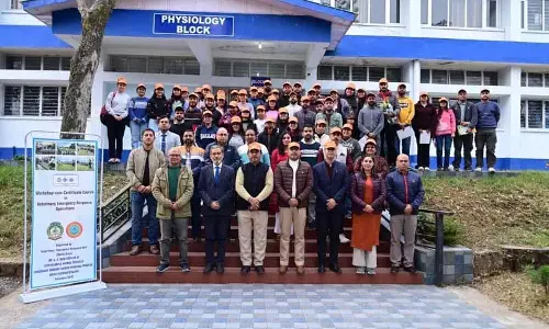 Himachal: 48 वेटेरिनरी छात्रों को इमरजेंसी रेस्क्यू ऑपरेशन करने की ट्रेनिंग दी गई Himachal: 48 वेटेरिनरी छात्रों को इमरजेंसी रेस्क्यू ऑपरेशन करने की ट्रेनिंग दी गई