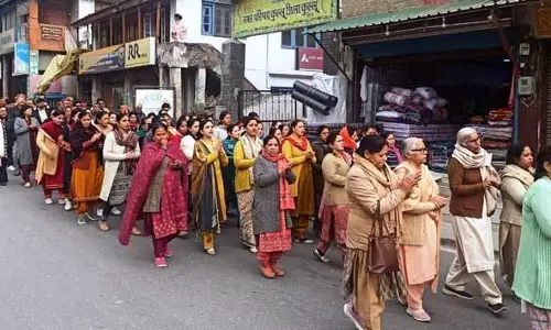 Kullu में श्री राम यशोगान यात्रा में 400 भक्तों ने हिस्सा लिया
