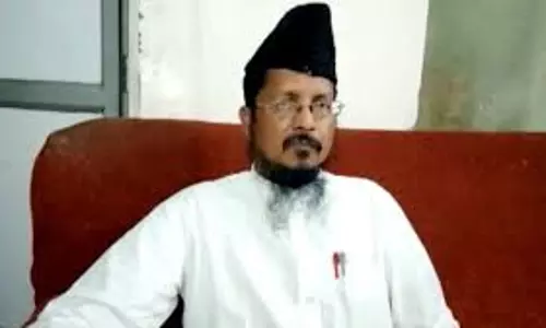 Bareilly: जान से मारने की धमकी पर मौलाना शहाबुद्दीन रजवी की सुरक्षा पर जोर Bareilly: जान से मारने की धमकी पर मौलाना शहाबुद्दीन रजवी की सुरक्षा पर जोर