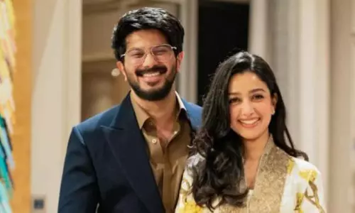 Dulquer Salmaan ने अपनी शादी की सालगिरह पर पत्नी अमल के लिए प्यार जताया Dulquer Salmaan ने अपनी शादी की सालगिरह पर पत्नी अमल के लिए प्यार जताया