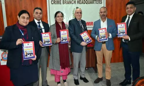 डीजीपी नलिन प्रभात ने क्राइम ब्रांच J&K के ऑपरेशन्स की समीक्षा की