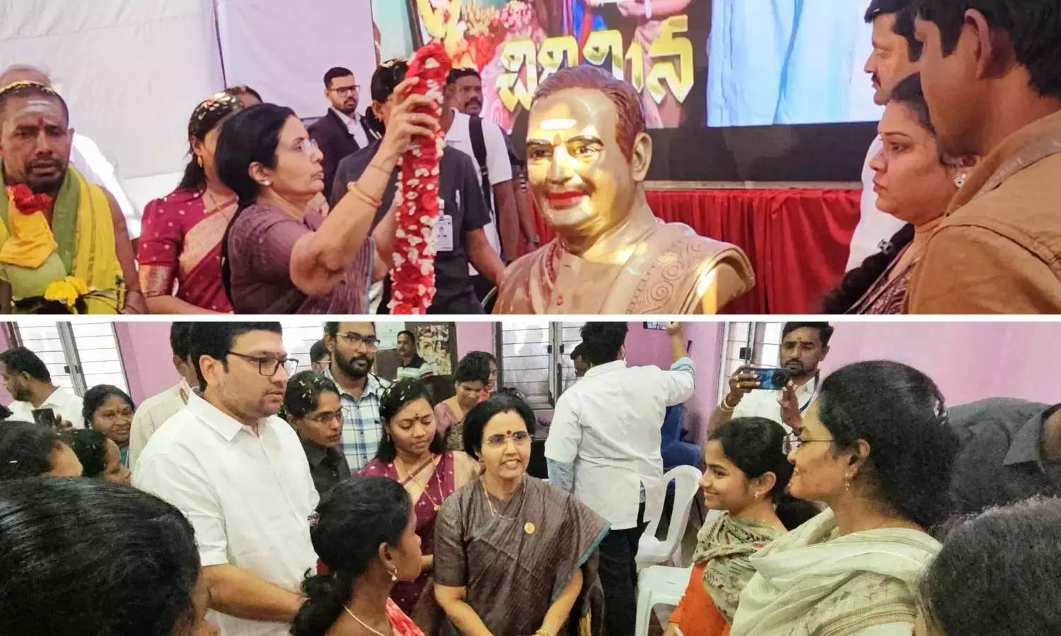 Bhuvaneshwari ने रामपछोड़ावरम में मेगा मेडिकल कैंप का उद्घाटन किया