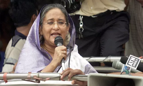 Sheikh Hasina का दावा: अवामी लीग के बिना फरवरी चुनाव मानो राज्याभिषेक