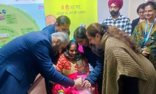 Chandigarh: पल्स पोलियो अभियान में 43,000 से ज़्यादा बच्चों को टीका लगाया गया