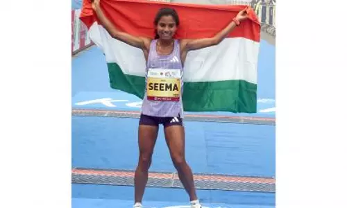 सीमा की कोलकाता वर्ल्ड 25K गोल्ड जीत पर हिमाचल CM का संदेश