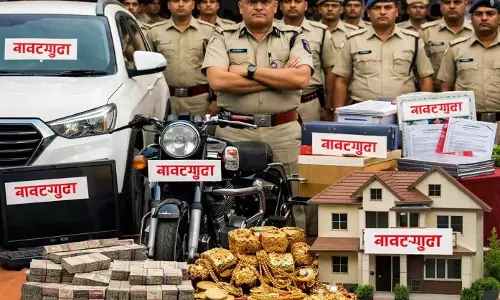रायपुर पुलिस ने गांजा तस्कर राकेश वर्मा की 1.5 करोड़ की अचल संपत्ति की जप्त