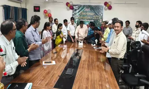 कोठागुडेम इलाके में Semi Christmas समारोह आयोजित किए गए