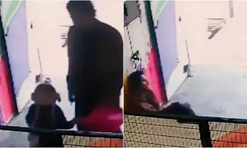 Bulandshahr: बेटी को स्कूल छोड़ने के कुछ मिनट बाद पिता का निधन