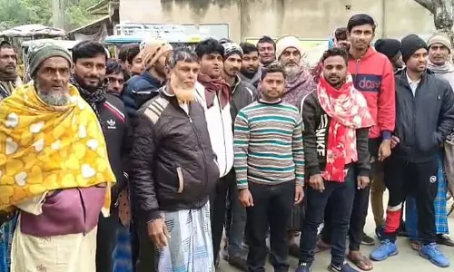 एक ही गांव के 278 लोगों को दोबारा Re-Verification के लिए बुलाया गया, मतदाताओं ने विरोध प्रदर्शन किया