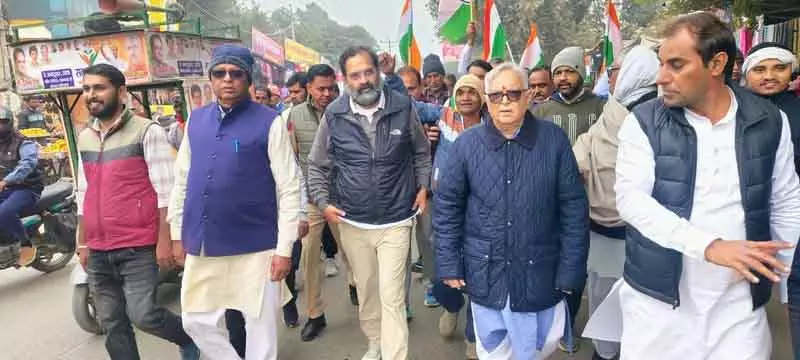 कांग्रेस के नेतृत्व वाली सद्भावना यात्रा का रेवाड़ी में समापन हुआ कांग्रेस के नेतृत्व वाली सद्भावना यात्रा का रेवाड़ी में समापन हुआ