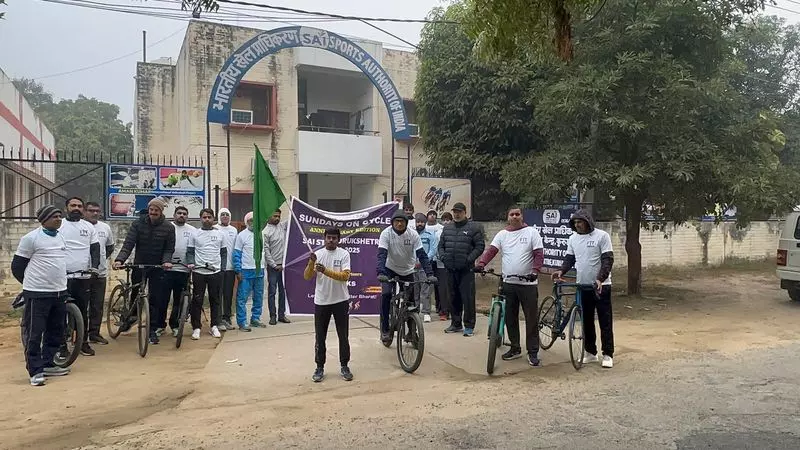कुरुक्षेत्र SAI के साथ फिटनेस की ओर बढ़ रहा कुरुक्षेत्र SAI के साथ फिटनेस की ओर बढ़ रहा