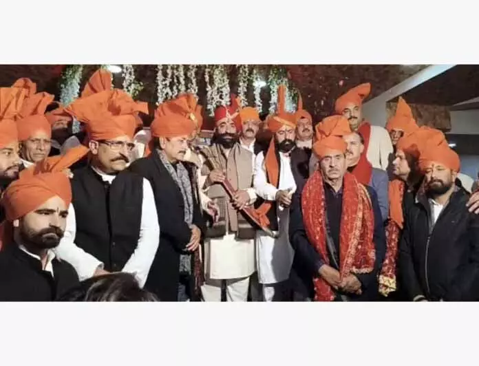 मंदीप सिंह रिम्पी को YRS अध्यक्ष के रूप में स्थापित करने के लिए राज्याभिषेक समारोह आयोजित किया मंदीप सिंह रिम्पी को YRS अध्यक्ष के रूप में स्थापित करने के लिए राज्याभिषेक समारोह आयोजित किया