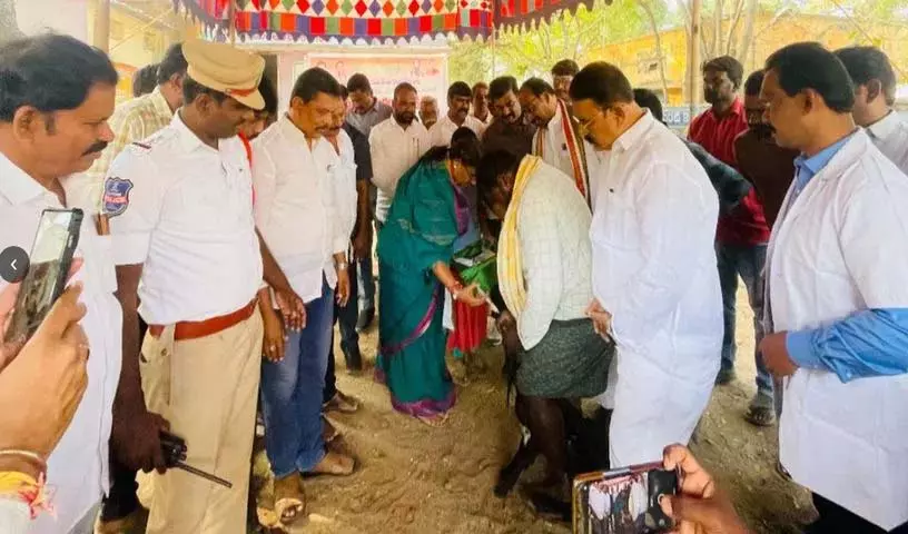 कोडाद में नया क्षेत्रीय पशु चिकित्सालय भवन: MLA Padmavati कोडाद में नया क्षेत्रीय पशु चिकित्सालय भवन: MLA Padmavati