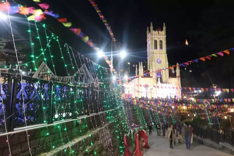 Shimla चर्च में स्थानीय बोली में यीशु मसीह के जन्म का मंचन किया जाएगा Shimla चर्च में स्थानीय बोली में यीशु मसीह के जन्म का मंचन किया जाएगा