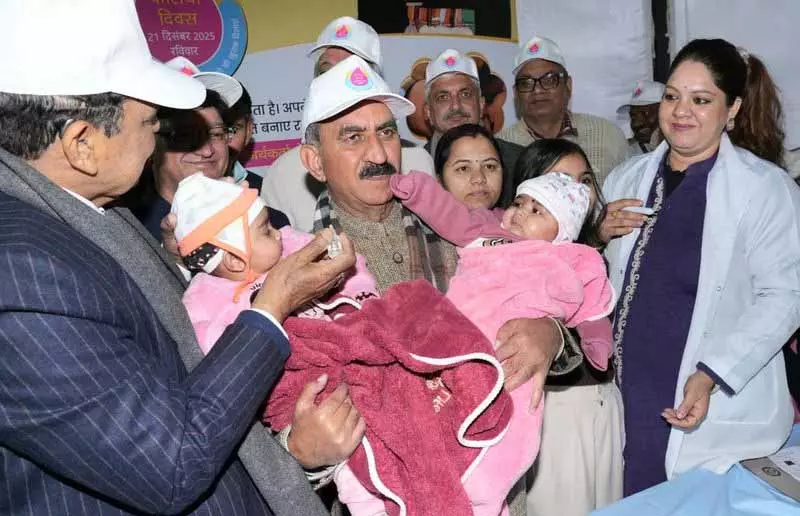 चमियाना अस्पताल में एडवांस्ड पीडियाट्रिक सेंटर स्थापित किया जाएगा: Himachal CM चमियाना अस्पताल में एडवांस्ड पीडियाट्रिक सेंटर स्थापित किया जाएगा: Himachal CM
