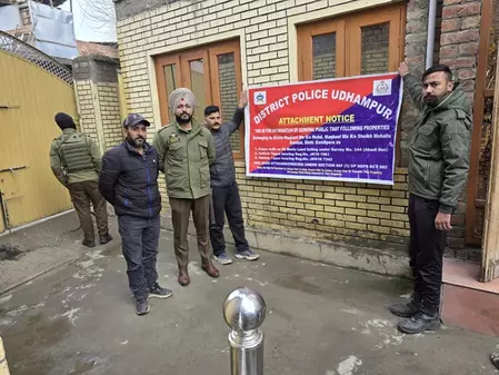 NDPS कार्रवाई, ड्रग तस्कर की 1.20 करोड़ की संपत्ति जब्त NDPS कार्रवाई, ड्रग तस्कर की 1.20 करोड़ की संपत्ति जब्त