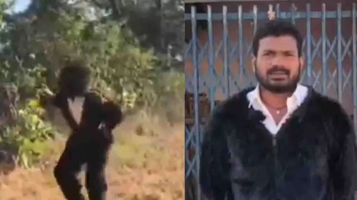 तेलंगाना: बंदरों से निपटने BRS सरपंच ने भालू की पोशाक पहनी तेलंगाना: बंदरों से निपटने BRS सरपंच ने भालू की पोशाक पहनी