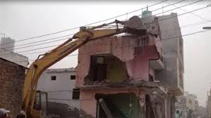 Gurugram में DGP के आदेश पर गैंगस्टर की अवैध संपत्ति गिरा दी गई