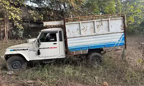 पशु तस्करी पर सख्ती, कलेक्टर एस. जयवर्धन ने बोलेरो पिकअप वाहन को किया राजसात