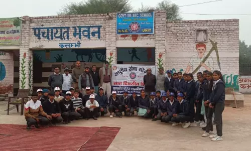Bhiwani: एनएसएस शिविर से छात्रों में सामाजिक चेतना बढ़ाने का प्रयास Bhiwani: एनएसएस शिविर से छात्रों में सामाजिक चेतना बढ़ाने का प्रयास