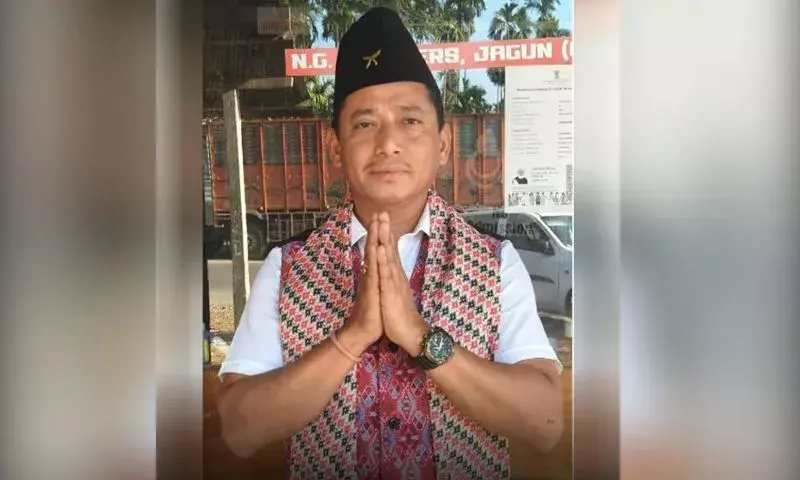 Arunachal के विजयनगर जिला परिषद चुनाव में निर्दलीय भगत छेत्री ने इतिहास रचा Arunachal के विजयनगर जिला परिषद चुनाव में निर्दलीय भगत छेत्री ने इतिहास रचा