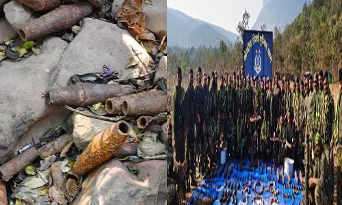 छत्तीसगढ़ के बीजापुर में बड़ी कार्रवाई, भारी मात्रा में हथियार बरामद