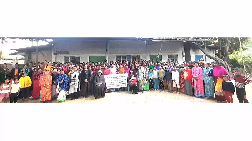 Nagaland : ACID और NDWM ने अंतर्राष्ट्रीय प्रवासी दिवस मनाया Nagaland : ACID और NDWM ने अंतर्राष्ट्रीय प्रवासी दिवस मनाया