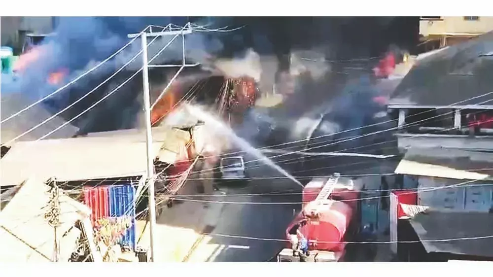 Nagaland : कोहिमा में लगी भीषण आग में 2 करोड़ रुपये की संपत्ति जलकर खाक हो गई