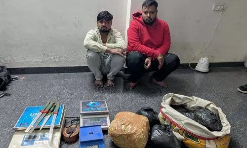 रायपुर में गांजा सप्लाय का बड़ा नेटवर्क ध्वस्त, किराये के मकान से 2 तस्कर गिरफ्तार