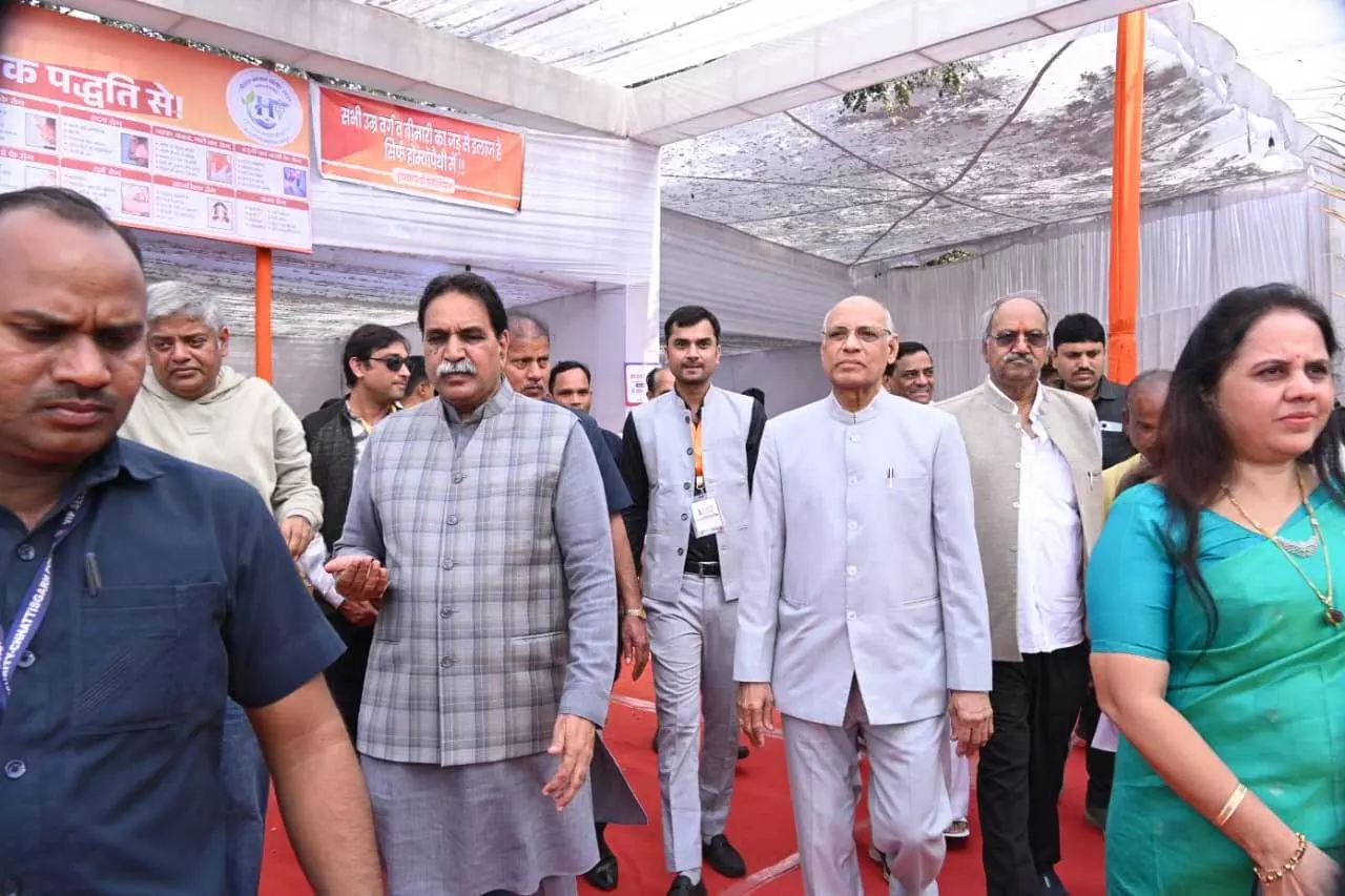 सेवा का महाकुंभ: मेगा हेल्थ कैंप 2025 में रचा गया इतिहास, राजेश मूणत के नेतृत्व में सफल हुआ महाअभियान सेवा का महाकुंभ: मेगा हेल्थ कैंप 2025 में रचा गया इतिहास, राजेश मूणत के नेतृत्व में सफल हुआ महाअभियान