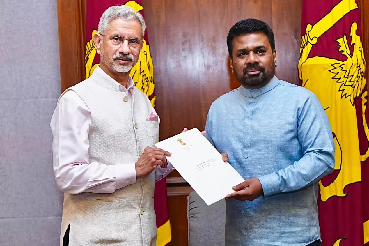 जयशंकर–दिसानायके मुलाकात, ऑपरेशन सागर बंधु के तहत मदद पर सहमति जयशंकर–दिसानायके मुलाकात, ऑपरेशन सागर बंधु के तहत मदद पर सहमति