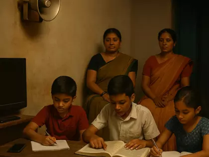 Karnataka के गांव में बच्चों की पढ़ाई के लिए रोजाना दो घंटे बिजली बंद Karnataka के गांव में बच्चों की पढ़ाई के लिए रोजाना दो घंटे बिजली बंद