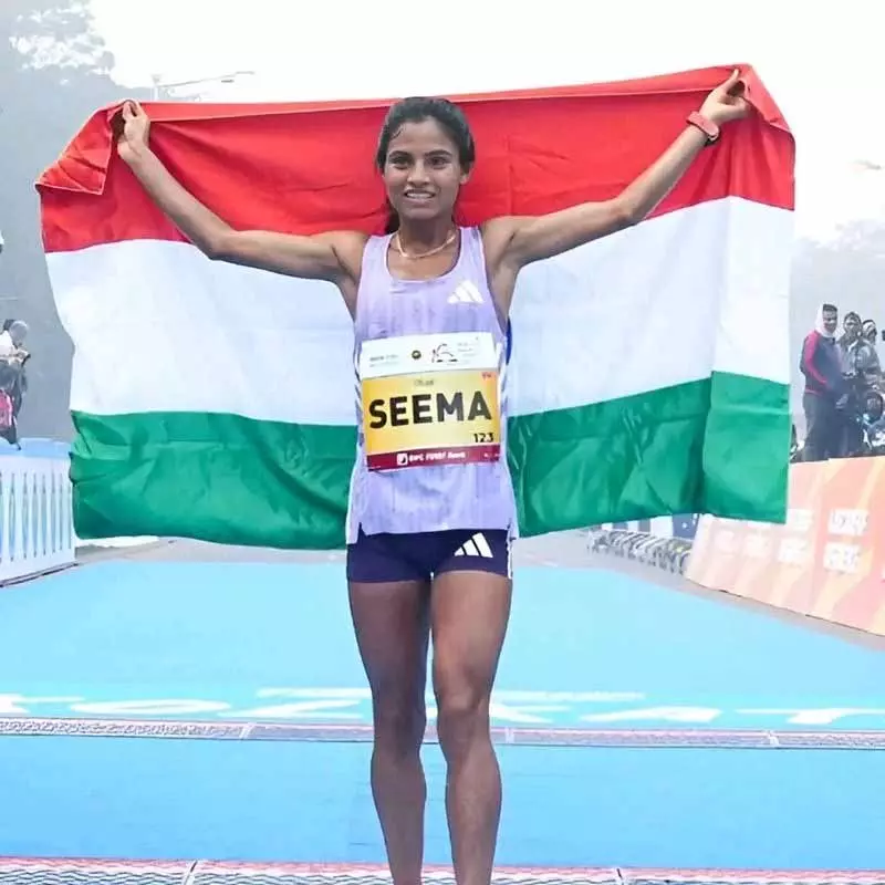 Chamba की सीमा ने टाटा स्टील वर्ल्ड 25,000 मीटर रेस में गोल्ड जीता Chamba की सीमा ने टाटा स्टील वर्ल्ड 25,000 मीटर रेस में गोल्ड जीता