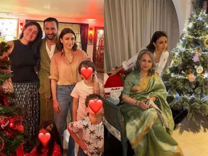 Saif, करीना और सोहा ने की क्रिसमस उत्सव की शुरुआत Saif, करीना और सोहा ने की क्रिसमस उत्सव की शुरुआत