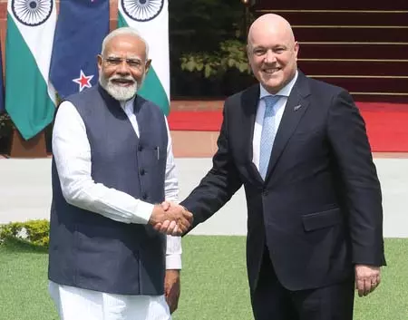 भारत-न्यूजीलैंड एफटीए से भारतीय उत्पादों को मिलेगी वैश्विक पहचान, कृषि निर्यात से किसानों को होगा बड़ा फायदा भारत-न्यूजीलैंड एफटीए से भारतीय उत्पादों को मिलेगी वैश्विक पहचान, कृषि निर्यात से किसानों को होगा बड़ा फायदा