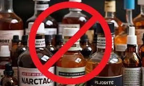 Ranchi:नशीली कफ सिरप सिंडिकेट पर पुलिस का प्रहार: 3 ठिकानों पर छापेमारी Ranchi:नशीली कफ सिरप सिंडिकेट पर पुलिस का प्रहार: 3 ठिकानों पर छापेमारी