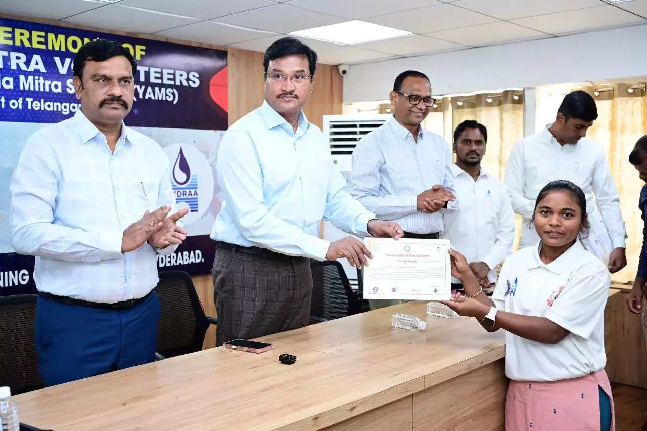 Telangana: 78 स्वयंसेवकों ने आपदा प्रशिक्षण पूरा किया