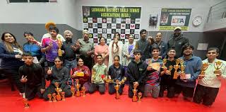 Ludhiana के पुरुषों ने स्टेट ओपन टेबल टेनिस चैंपियनशिप में खिताब जीता